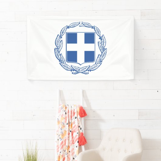 griechische Wappen Banner (Insitu)