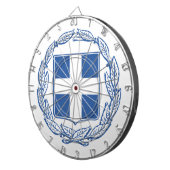griechische Wappen Dartscheibe (Vorderseite rechts)