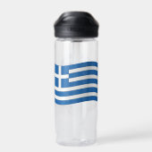 Griechische Wappen, Flagge, Griechenland Trinkflasche (Rückseite)