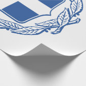 griechische Wappen Geschenkpapier (Ecke)