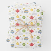 griechische Weihnachtsfeier Geschenkpapier Set (Beispiel)