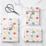 griechische Weihnachtsfeier Geschenkpapier Set<br><div class="desc">Dieses Weihnachtspapier zeigt Schmuckstücke. sowie Frohe Weihnachten (kalá Christogenna) ,  Freude (Macedαρaria) und Frieden (ειρpetνyethyl). Alle Formulierungen sind griechisch. Ideal für alle griechisch sprechenden Personen oder Liebhaber.</div>