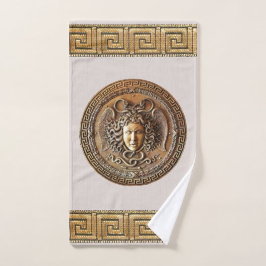 Griechische Wiedergeburt Medusa, besondere subtile Badhandtuch Set (Handtuch)