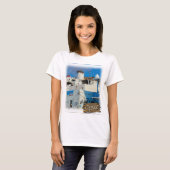Griechische Windmühle T-Shirt (Vorne ganz)