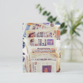 Griechische Zeitungen Postkarte (Stehend Vorderseite)