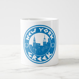 Griechischer Amerikaner New York Jumbo-Tasse