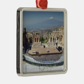 Griechischer Amphitheatre 3 Silbernes Ornament (Rechts)