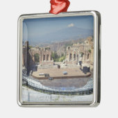 Griechischer Amphitheatre 3 Silbernes Ornament (Links)