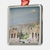 Griechischer Amphitheatre Silbernes Ornament (Links)