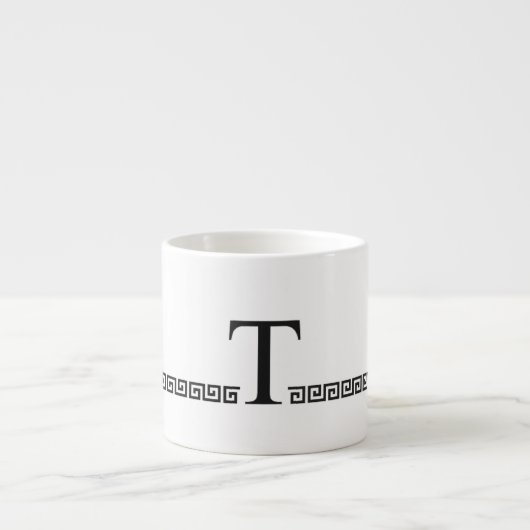 griechischer Anfang Espressotasse (Vorderseite)