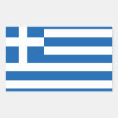 Griechischer Aufkleber für die Flagge (Vorderseite)