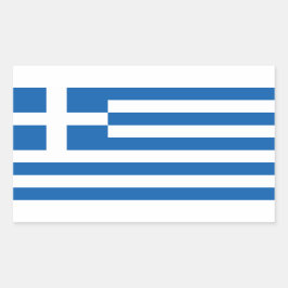 Griechischer Aufkleber für die Flagge