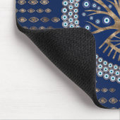 Griechischer Augen-Baum - Mati Mataki - Matiasma Mousepad (Ecke)