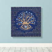 Griechischer Augenbaum - Mati Mataki - Matiasma Leinwanddruck (Insitu (Holzboden))