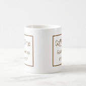 Griechischer Becher mit Spruch Kaffeetasse (Mittel)