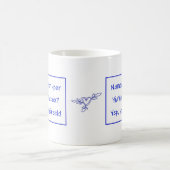 Griechischer Becher mit Spruch über Ihren Namen Kaffeetasse (Mittel)
