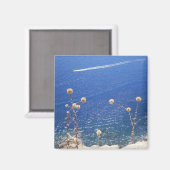 Griechischer Blaumeer-Magnet Magnet (Vorderseite/Rückseite)