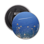 Griechischer Blue Sea Button Flaschenöffner (Vorderseite)