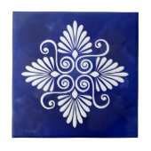 Griechischer Blüh Fliese (Vorderseite)