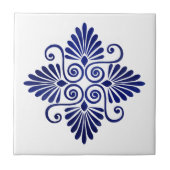 Griechischer Blüh Fliese (Vorderseite)