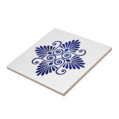 Griechischer Blüh Fliese (Seite)