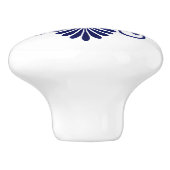 Griechischer Blüh Keramikknauf (Seitenansicht)