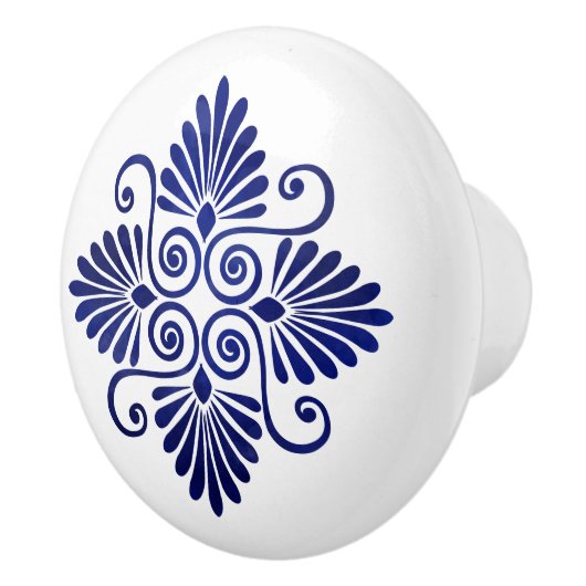 Griechischer Blüh Keramikknauf (Rechts)