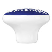 Griechischer Blüh Keramikknauf (Seitenansicht)