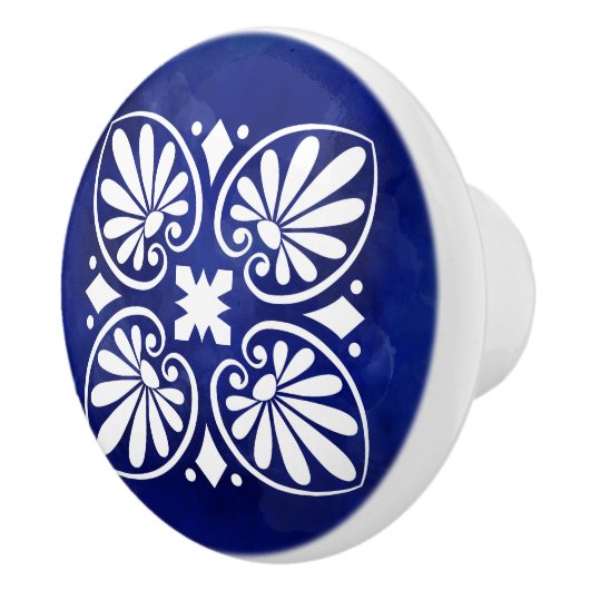 Griechischer Blüh Keramikknauf (Rechts)