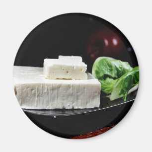 Griechischer Feta-Käse Magnet