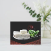 Griechischer Feta Postkarte (Stehend Vorderseite)