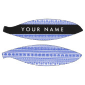 Griechischer Fret, Mixed Meander Key, Blau, Ihr Na Basketball (Panele)