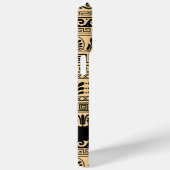 Griechischer Fret, Mixed Meander Key, Braun, Ihr N Case-Mate iPhone Hülle (Rückseite / Rechts)