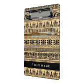 Griechischer Fret, Mixed Meander Key, Braun, Ihr N Mini Klemmbrett (Gewinkelt2)