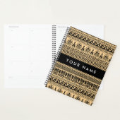 Griechischer Fret, Mixed Meander Key, Braun, Ihr N Planer (Anzeige)