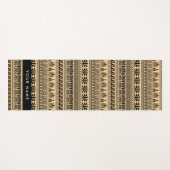 Griechischer Fret, Mixed Meander Key, Braun, Ihr N Yogamatte (Vorderseite (Horizontal))