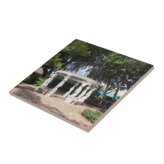 GRIECHISCHER GAZEBO-ENTWURF FLIESE (Seite)