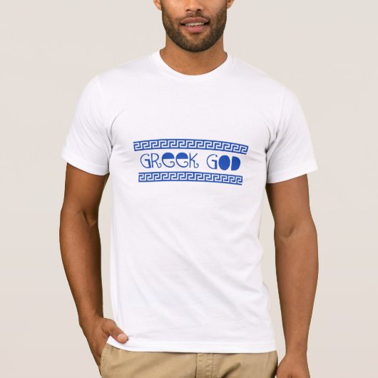 GRIECHISCHER GOTT-GRIECHE-SCHLÜSSEL T-Shirt (Vorderseite)