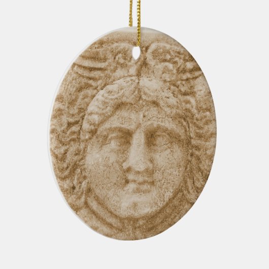 Griechischer Gott HERMES Keramik Ornament (Rechts)