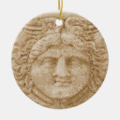Griechischer Gott HERMES Keramik Ornament (Vorne)