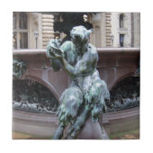 Griechischer Gott Pan Fliese (Vorderseite)