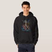 Griechischer Gott Poseidon Hoodie (Vorne ganz)