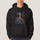 Griechischer Gott Poseidon Hoodie (Vorderseite)