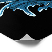 Griechischer Gott Poseidon Poster (Ecke)