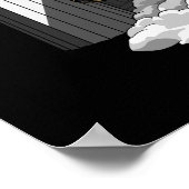 Griechischer Gott Zeus Poster (Ecke)