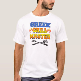 Griechischer Grill-Meister T-Shirt
