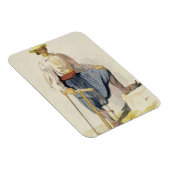 Griechischer Holzfäller, 13. Juni 1856 (Stift, Tin Magnet (Rechte Seite)