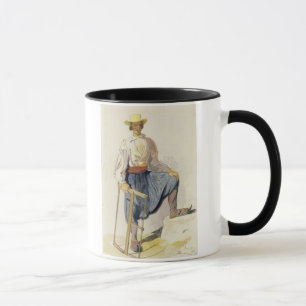 Griechischer Holzfäller, am 13. Juni 1856 (Stift, Tasse