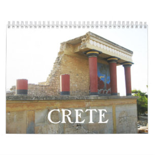 Griechischer Insel Kretas Kalender