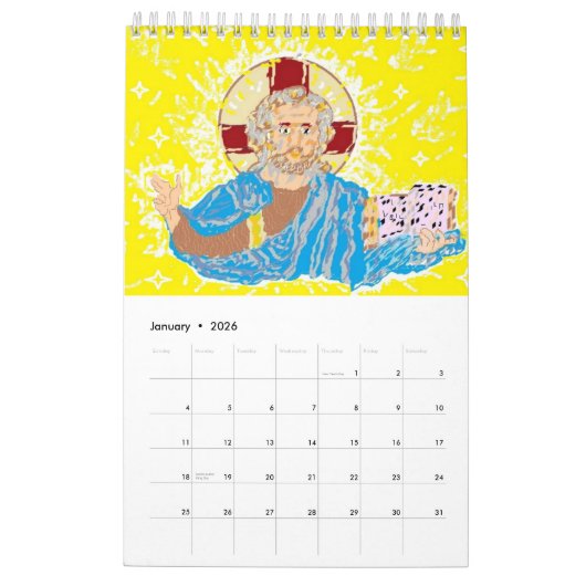 Griechischer Kalender 2025 von Sarr (Jan 2026)